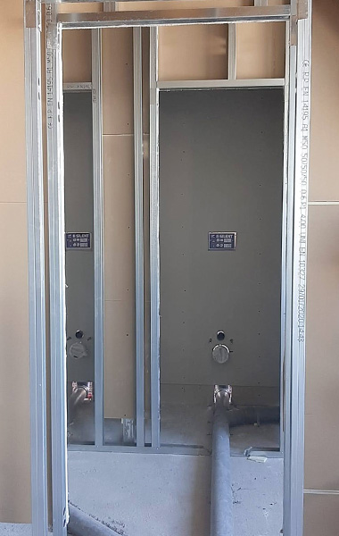 isolservice-realizzazioni-gallery-small-colla-spa-6 Lavori in corso per l’installazione di pareti in cartongesso negli uffici del nuovo stabilimento Colla Formaggi a Fidenza