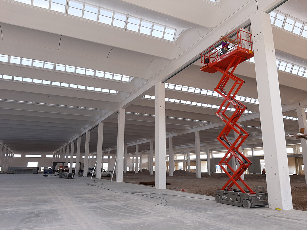Anteprima del progetto di isolamento termico ed efficienza energetica realizzato da Isolservice presso Lincar Reggiolo